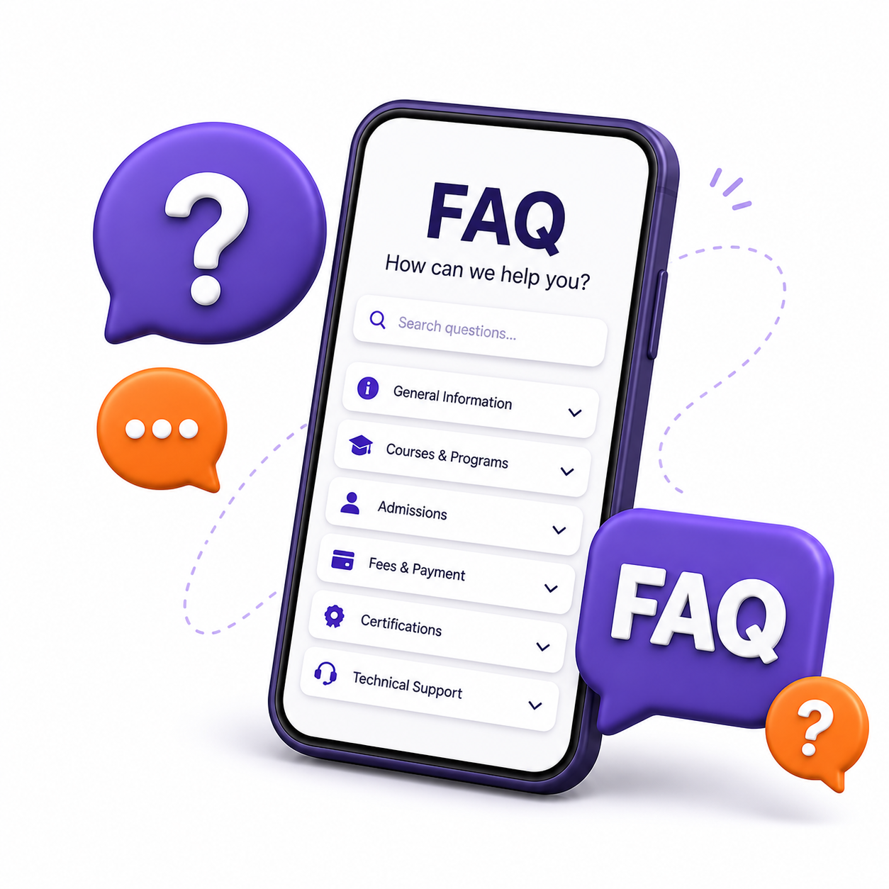 Frequently asked questions support